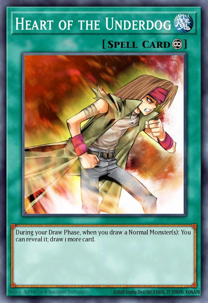 Heart of the Underdog (V.2 - Common) Single: Yu-Gi-Oh! Invasion of Chaos Einzelkarte