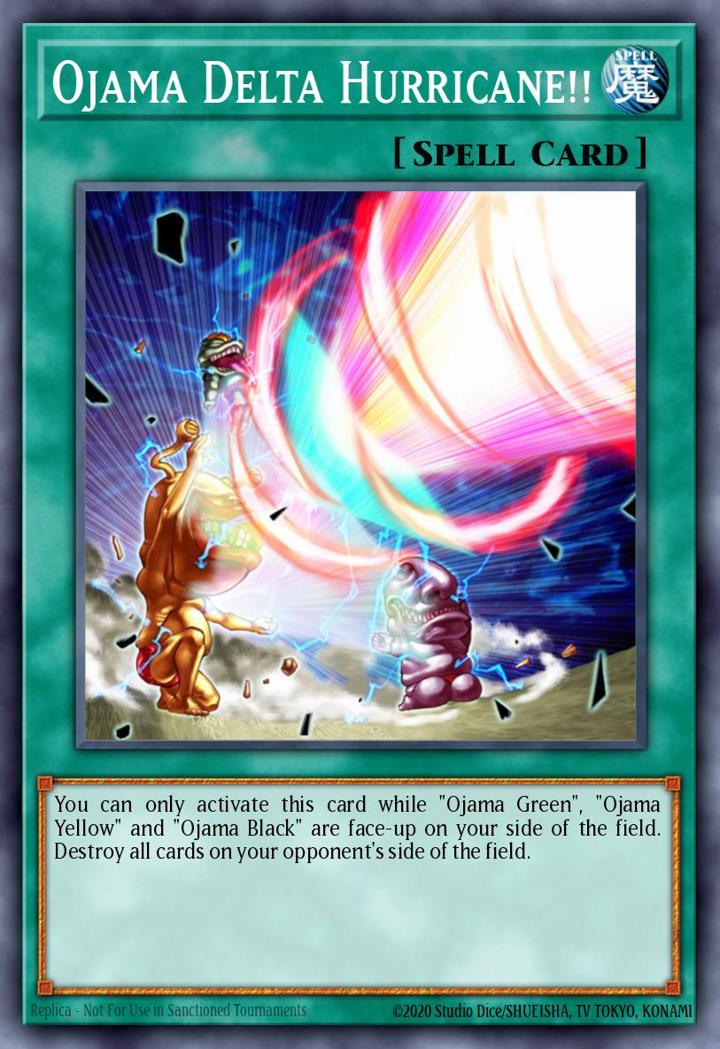 Ojama Delta Hurricane!! (V.2 - Common) Single: Yu-Gi-Oh! Invasion of Chaos Einzelkarte