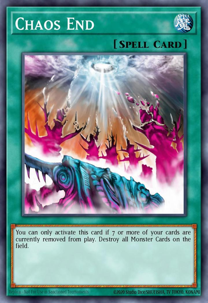Chaos End (V.2 - Common) Single: Yu-Gi-Oh! Invasion of Chaos Einzelkarte