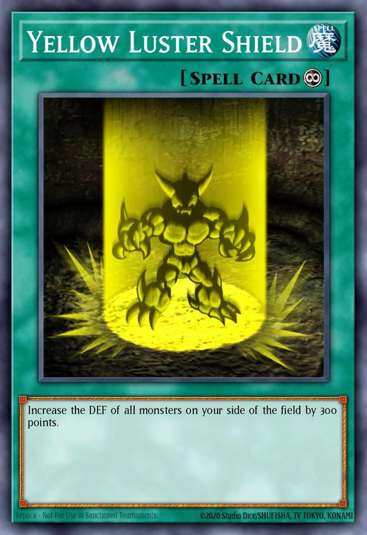 Yellow Luster Shield (V.2 - Common) Single: Yu-Gi-Oh! Invasion of Chaos Einzelkarte