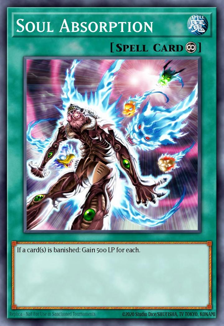 Soul Absorption (V.2 - Common) Single: Yu-Gi-Oh! Invasion of Chaos Einzelkarte