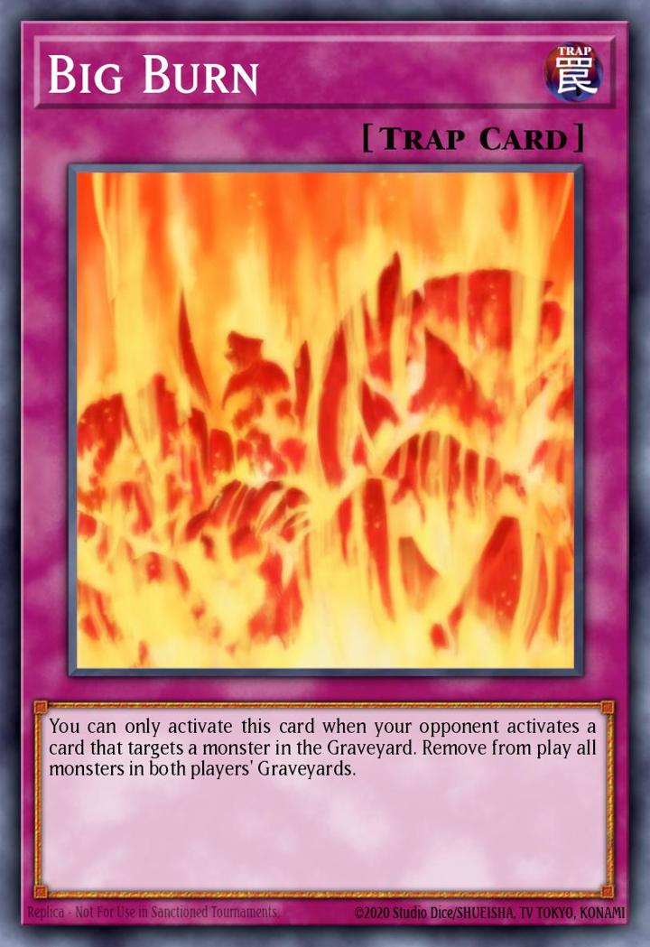 Big Burn (V.2 - Super Rare) Single: Yu-Gi-Oh! Invasion of Chaos Einzelkarte
