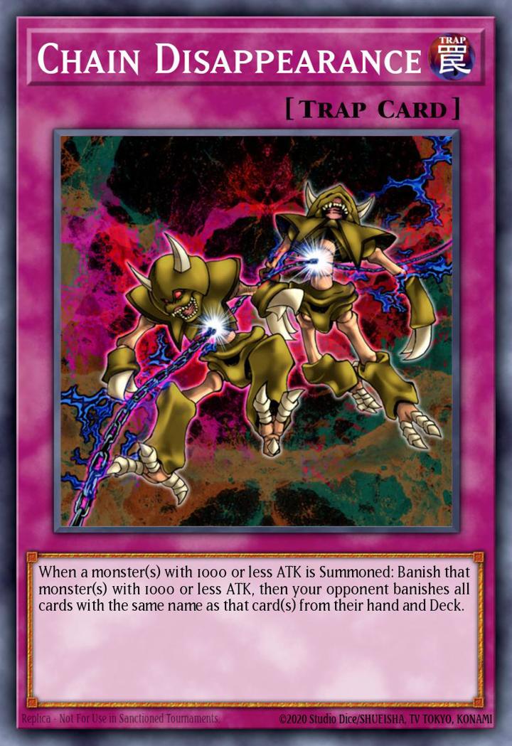Chain Disappearance (V.2 - Rare) Single: Yu-Gi-Oh! Invasion of Chaos Einzelkarte
