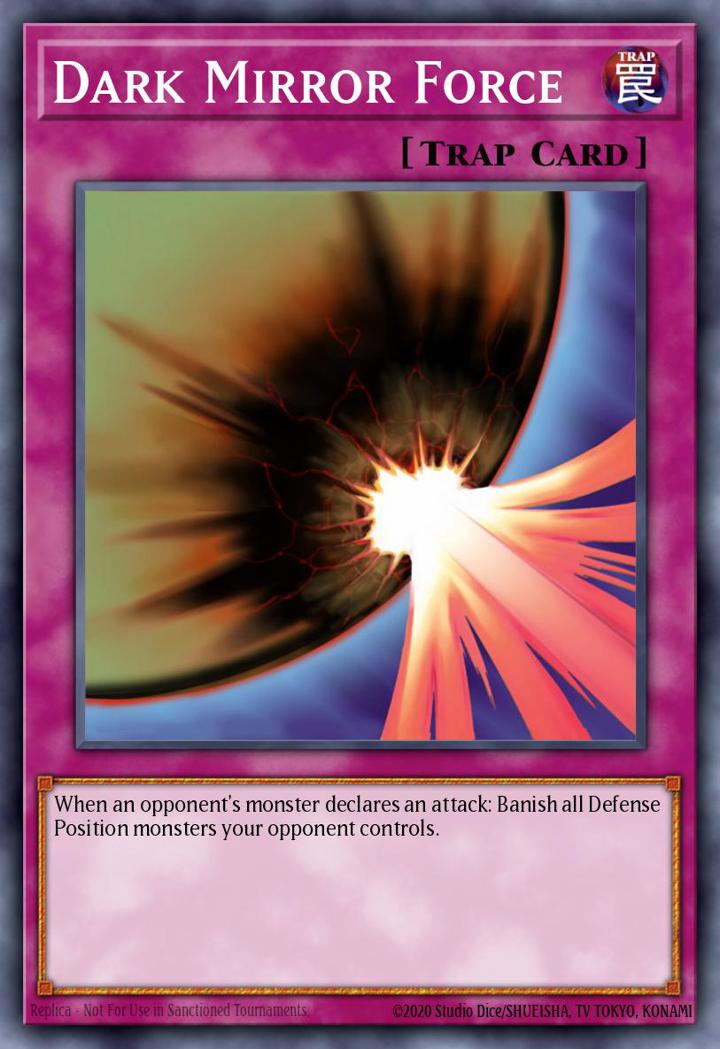 Dark Mirror Force (V.2 - Ultra Rare) Single: Yu-Gi-Oh! Invasion of Chaos Einzelkarte