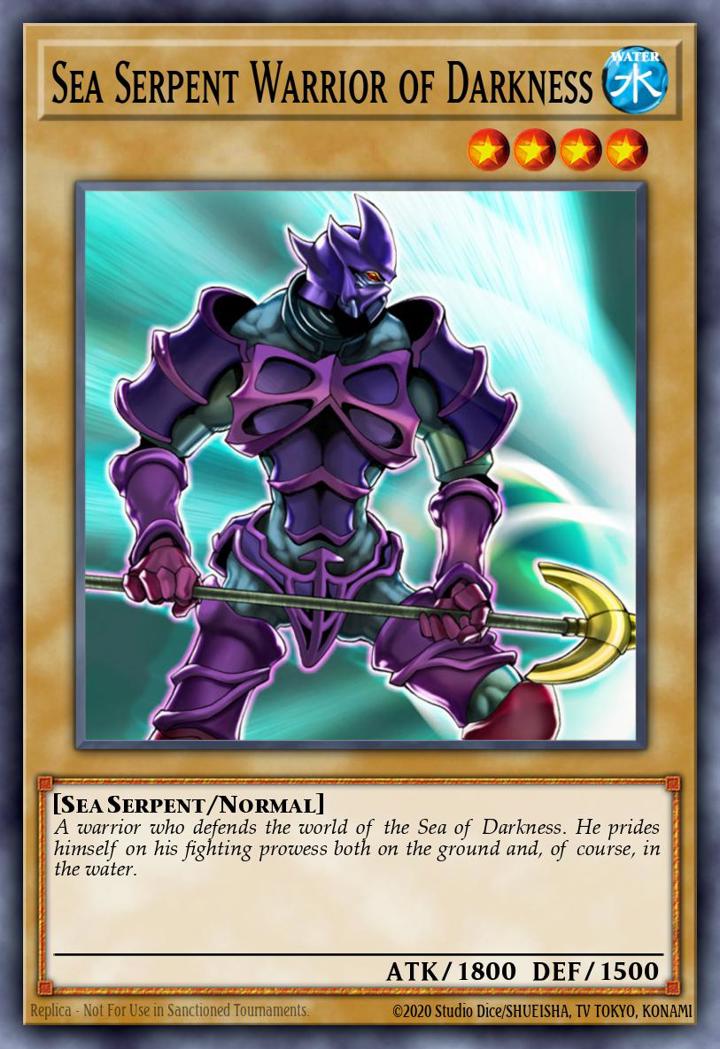 Sea Serpent Warrior of Darkness (V.2 - Common) Single: Yu-Gi-Oh! Invasion of Chaos Einzelkarte