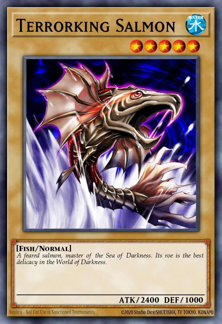 Terrorking Salmon (V.2 - Common) Single: Yu-Gi-Oh! Invasion of Chaos Einzelkarte