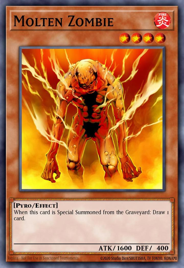 Molten Zombie (V.2 - Common) Single: Yu-Gi-Oh! Invasion of Chaos Einzelkarte