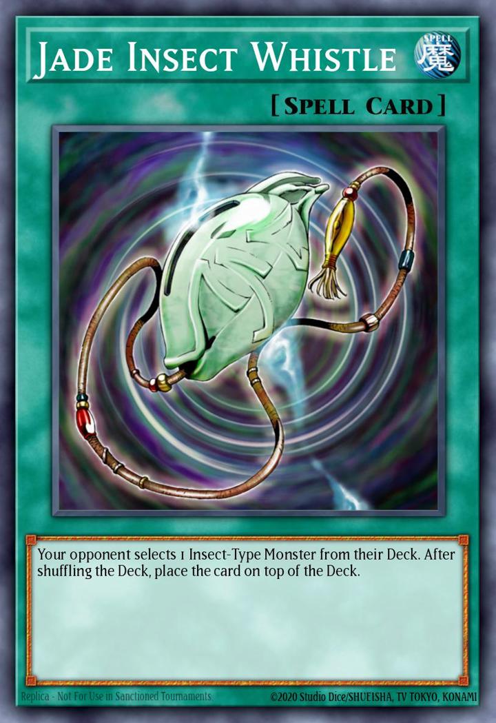 Jade Insect Whistle (V.2 - Common) Single: Yu-Gi-Oh! Invasion of Chaos Einzelkarte