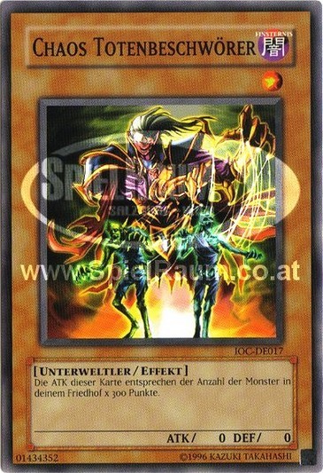 Chaos Necromancer (V.1 - Common) Single: Yu-Gi-Oh! Invasion of Chaos Einzelkarte