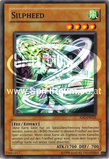 Silpheed (V.1 - Common) Single: Yu-Gi-Oh! Invasion of Chaos Einzelkarte
