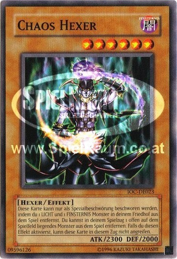 Chaos Sorcerer (V.1 - Common) Single: Yu-Gi-Oh! Invasion of Chaos Einzelkarte