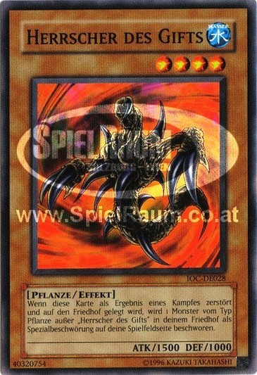 Lord Poison (V.1 - Common) Single: Yu-Gi-Oh! Invasion of Chaos Einzelkarte