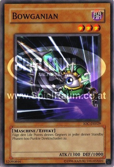 Bowganian (V.1 - Common) Single: Yu-Gi-Oh! Invasion of Chaos Einzelkarte