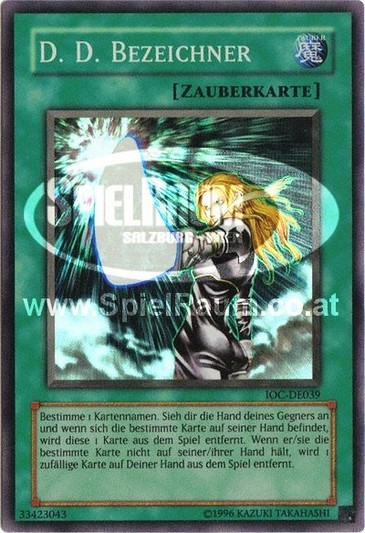 D.D. Designator (V.1 - Super Rare) Single: Yu-Gi-Oh! Invasion of Chaos Einzelkarte