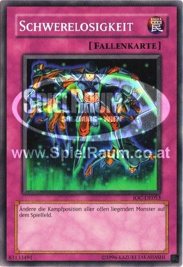 Zero Gravity (V.1 - Common) Single: Yu-Gi-Oh! Invasion of Chaos Einzelkarte