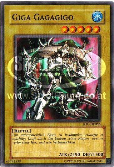 Giga Gagagigo (V.1 - Common) Single: Yu-Gi-Oh! Invasion of Chaos Einzelkarte