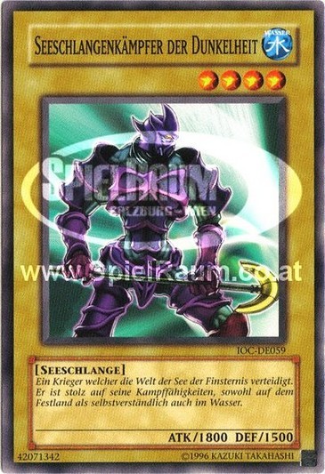 Sea Serpent Warrior of Darkness (V.1 - Common) Single: Yu-Gi-Oh! Invasion of Chaos Einzelkarte