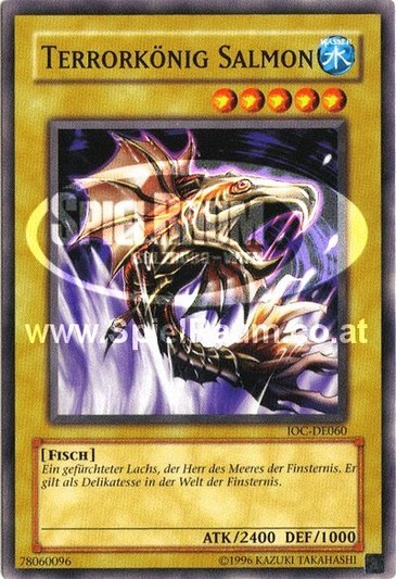 Terrorking Salmon (V.1 - Common) Single: Yu-Gi-Oh! Invasion of Chaos Einzelkarte