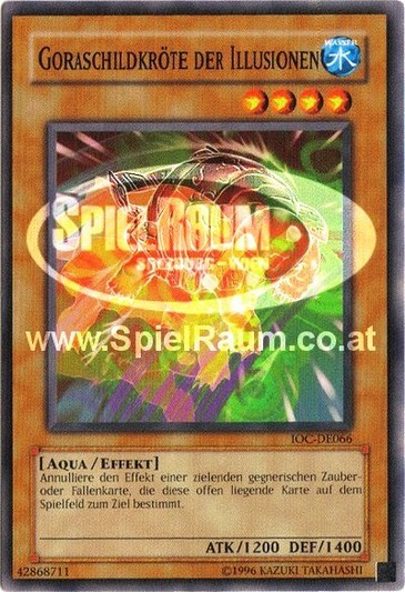 Gora Turtle of Illusion (V.1 - Common) Single: Yu-Gi-Oh! Invasion of Chaos Einzelkarte