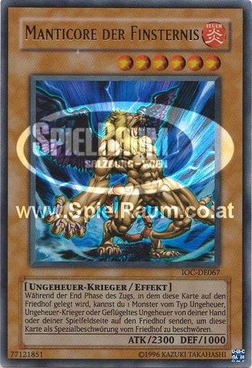 Manticore of Darkness (V.1 - Ultra Rare)