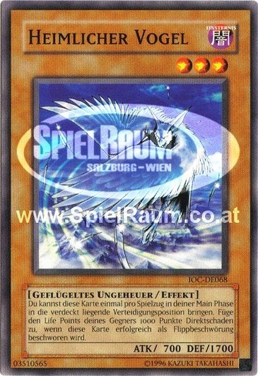 Stealth Bird (V.1 - Common) Single: Yu-Gi-Oh! Invasion of Chaos Einzelkarte