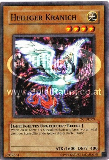 Sacred Crane (V.1 - Common) Single: Yu-Gi-Oh! Invasion of Chaos Einzelkarte