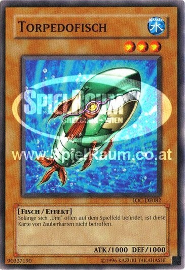Torpedo Fish (V.1 - Common) Single: Yu-Gi-Oh! Invasion of Chaos Einzelkarte