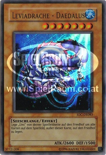 Levia-Dragon - Daedalus (V.1 - Ultra Rare) Single: Yu-Gi-Oh! Invasion of Chaos Einzelkarte