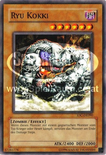 Ryu Kokki (V.1 - Common) Single: Yu-Gi-Oh! Invasion of Chaos Einzelkarte