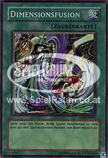 Dimension Fusion (V.1 - Ultra Rare) Single: Yu-Gi-Oh! Invasion of Chaos Einzelkarte