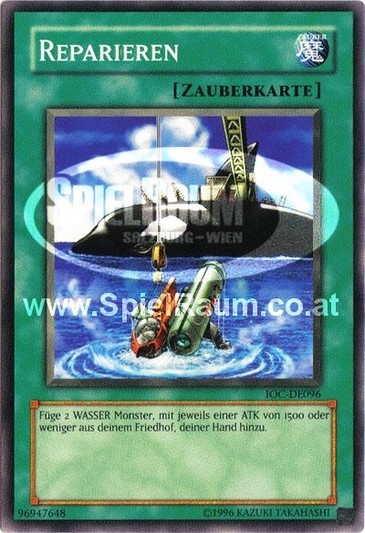 Salvage (V.1 - Common) Single: Yu-Gi-Oh! Invasion of Chaos Einzelkarte
