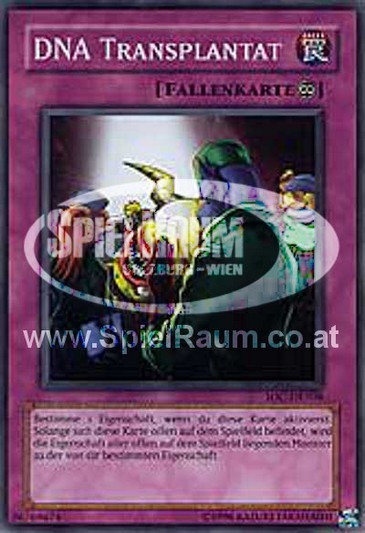 DNA Transplant (V.1 - Common) Single: Yu-Gi-Oh! Invasion of Chaos Einzelkarte