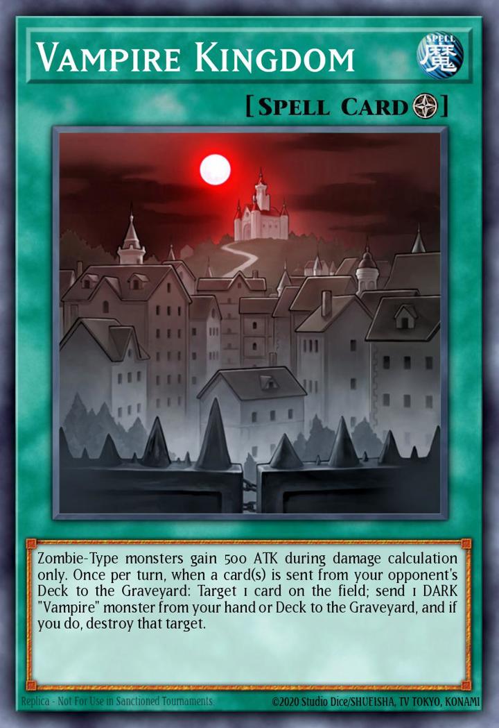Vampire Kingdom Single: Yu-Gi-Oh! Judgment of the Light Einzelkarte