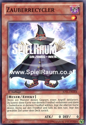 Spell Recycler Single: Yu-Gi-Oh! Judgment of the Light Einzelkarte