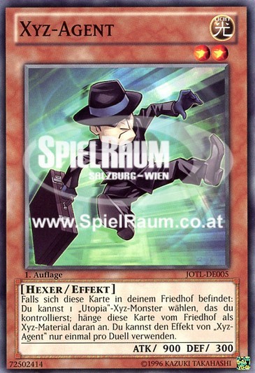 Xyz Agent Single: Yu-Gi-Oh! Judgment of the Light Einzelkarte