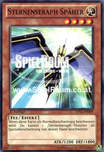 Star Seraph Scout Single: Yu-Gi-Oh! Judgment of the Light Einzelkarte