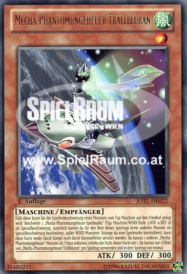 Mecha Phantom Beast Warbluran Single: Yu-Gi-Oh! Judgment of the Light Einzelkarte