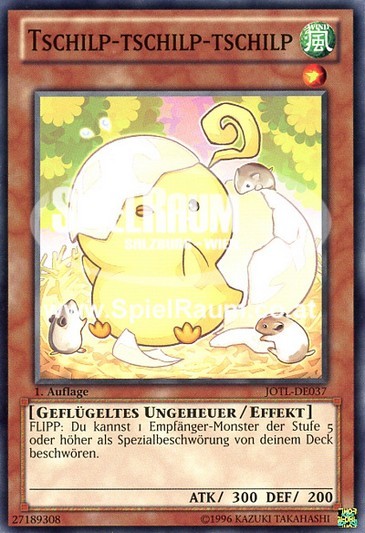 Cheepcheepcheep Single: Yu-Gi-Oh! Judgment of the Light Einzelkarte