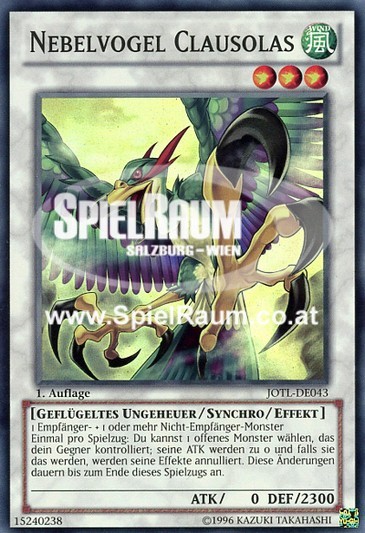 Mist Bird Clausolas Single: Yu-Gi-Oh! Judgment of the Light Einzelkarte