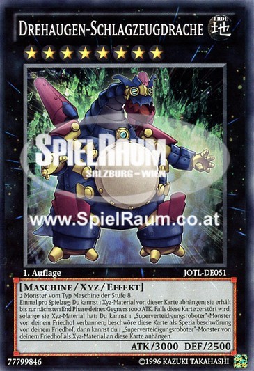 Googly-Eyes Drum Dragon Single: Yu-Gi-Oh! Judgment of the Light Einzelkarte
