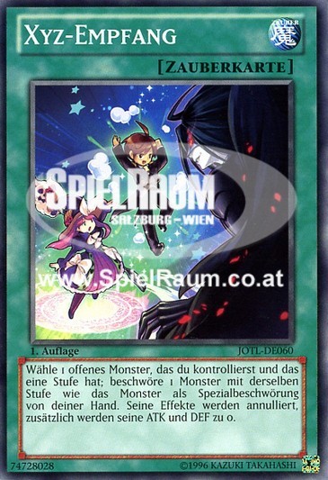 Xyz Reception Single: Yu-Gi-Oh! Judgment of the Light Einzelkarte