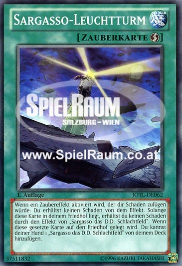 Sargasso Lighthouse Single: Yu-Gi-Oh! Judgment of the Light Einzelkarte