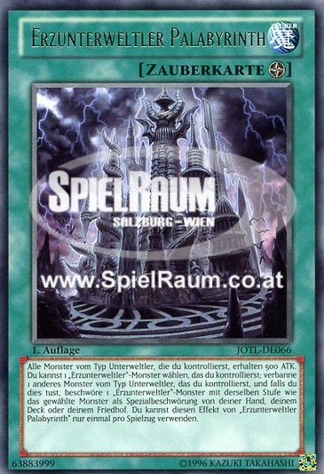 Archfiend Palabyrinth Single: Yu-Gi-Oh! Judgment of the Light Einzelkarte