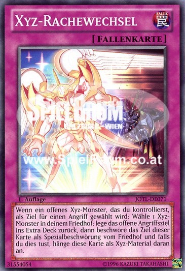 Xyz Revenge Shuffle Single: Yu-Gi-Oh! Judgment of the Light Einzelkarte