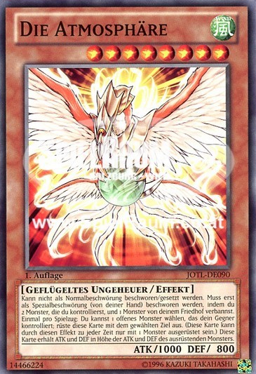 The Atmosphere Single: Yu-Gi-Oh! Judgment of the Light Einzelkarte