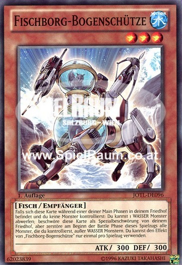 Fishborg Archer Single: Yu-Gi-Oh! Judgment of the Light Einzelkarte