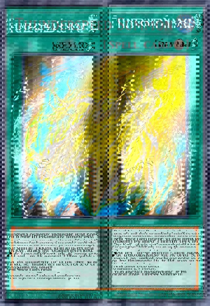 Thunderspeed Summon