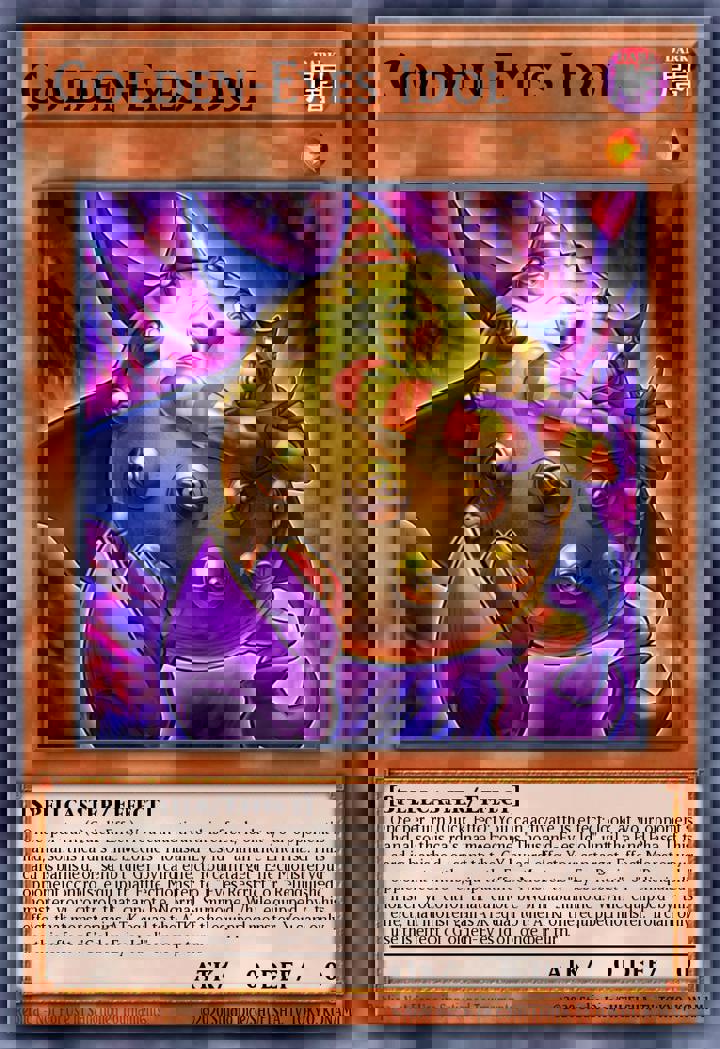 Golden-Eyes Idol
