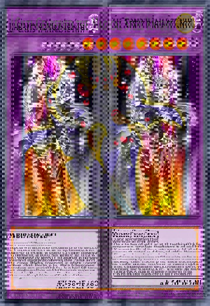 Gilti-Gearfried the Magical Steel Knight (V.1 - Ultra Rare)