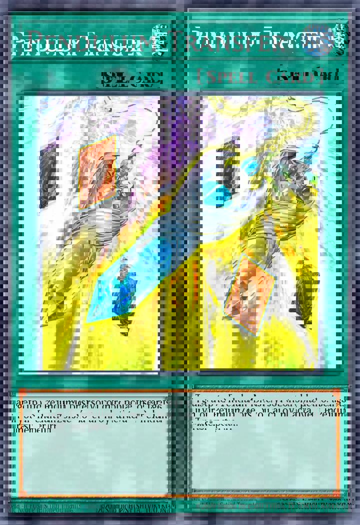 Pendulum Transfer